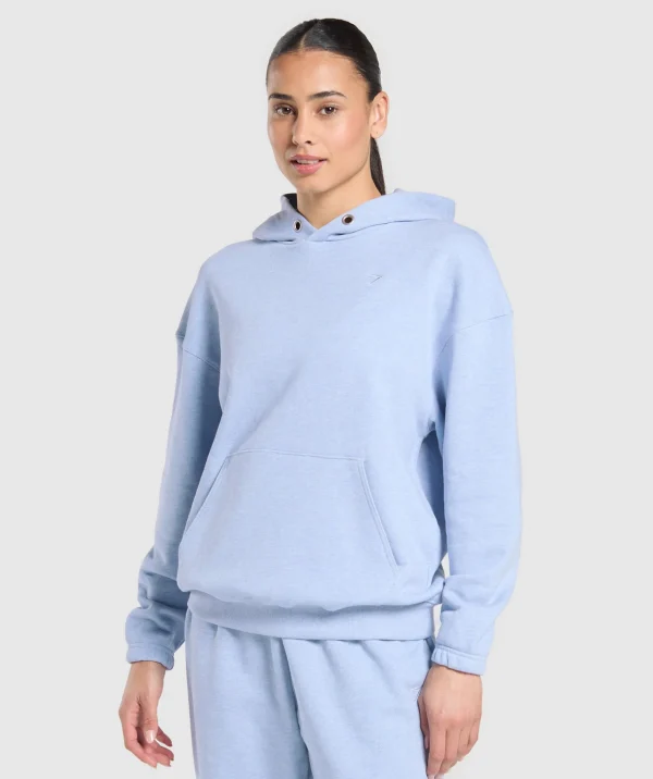 Gymshark Hoodies & Sweatshirts*Rest Day Sweats 2.0 Oversized Hoodie BlueMarl