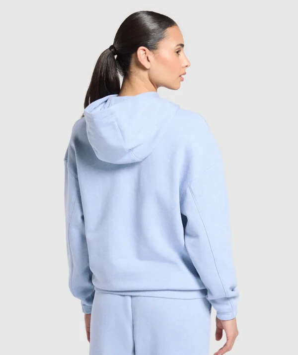 Gymshark Hoodies & Sweatshirts*Rest Day Sweats 2.0 Oversized Hoodie BlueMarl