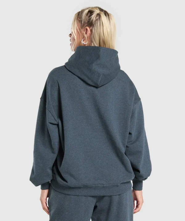 Gymshark Hoodies & Sweatshirts*Rest Day Sweats Hoodie IndigoBlueMarl