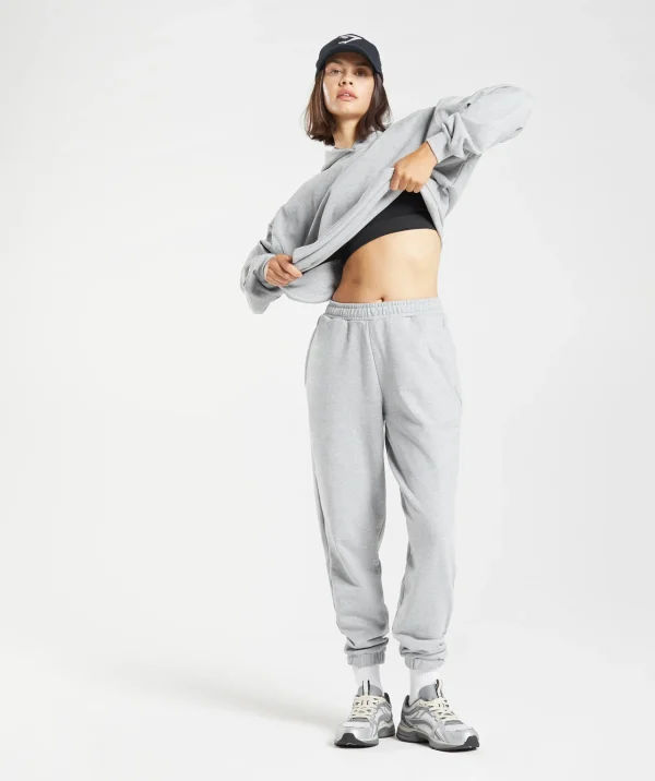 Gymshark Joggers & Sweatpants*Rest Day Sweats Joggers LightGreyCoreMarl