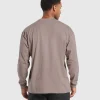 Gymshark T-shirts & Tops*Rest Day Sweats Long Sleeve T-Shirt PowderMauve