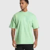 Gymshark T-shirts & Tops*Rest Day Washed T-Shirt LidoGreen