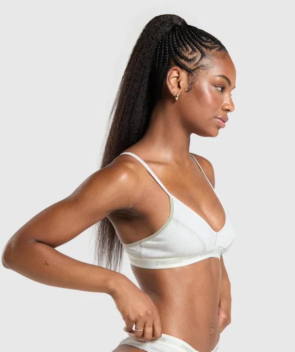 Gymshark Underwear & Basics | Women's Underwear*Rib Bralette BrosFrostWhiteMarl