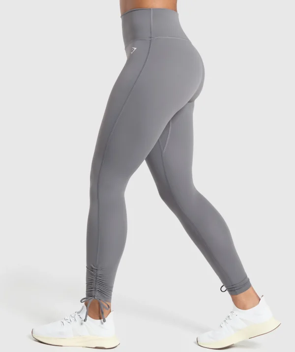 Gymshark Leggings | High-waisted Leggings*Ribbon Ankle Legging BrushedGrey