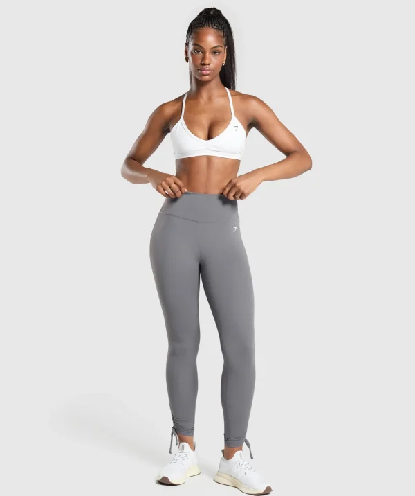 Gymshark Leggings | High-waisted Leggings*Ribbon Ankle Legging BrushedGrey