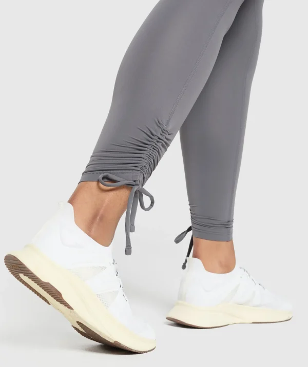 Gymshark Leggings | High-waisted Leggings*Ribbon Ankle Legging BrushedGrey