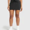 Gymshark Shorts*Ruche Skirt Black