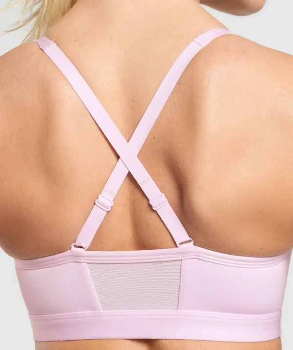 Gymshark Sports Bras*Ruched Sports Bra IcePink