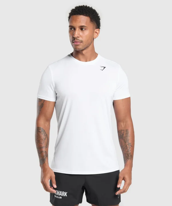 Gymshark T-shirts & Tops*Running Dept. T Shirt White