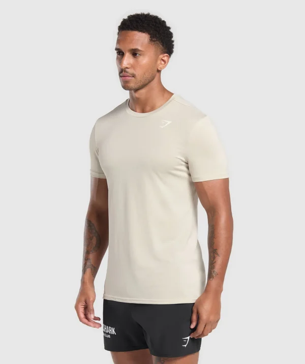 Gymshark T-shirts & Tops*Running Dept. T Shirt PebbleGrey