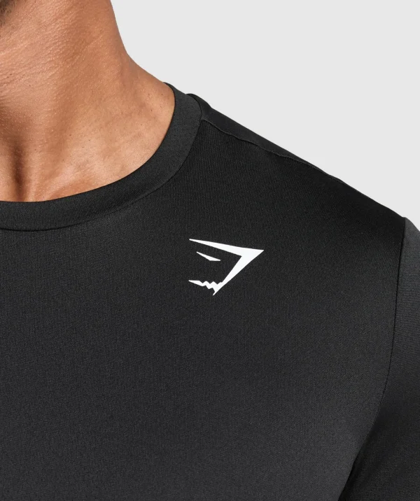 Gymshark T-shirts & Tops*Running Dept. T Shirt Black