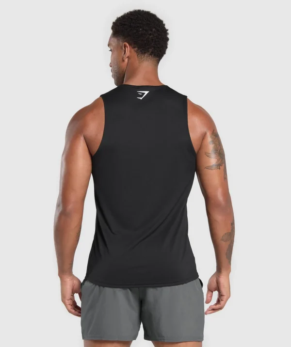 Gymshark Tank Tops*Running Dept. Tank Black