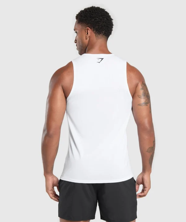 Gymshark Tank Tops*Running Dept. Tank White