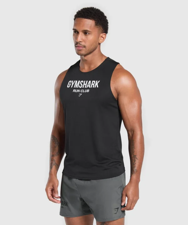 Gymshark Tank Tops*Running Dept. Tank Black