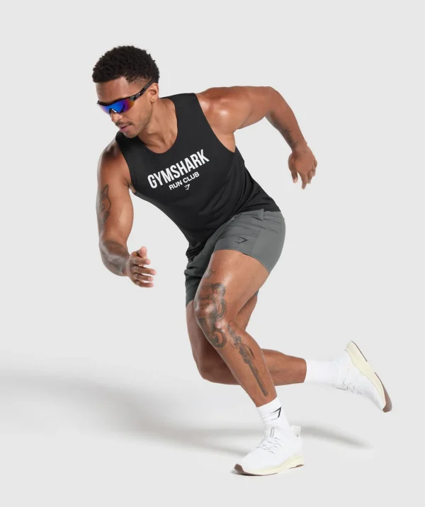 Gymshark Tank Tops*Running Dept. Tank Black