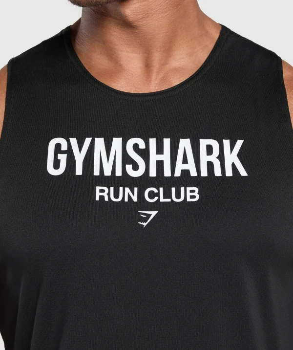 Gymshark Tank Tops*Running Dept. Tank Black