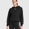 Gymshark Hoodies & Sweatshirts*Running Graphic Hoodie Black