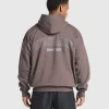 Gymshark Hoodies & Sweatshirts*Running Graphic Hoodie SteelPurple