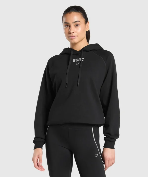 Gymshark Hoodies & Sweatshirts*Running Graphic Hoodie Black