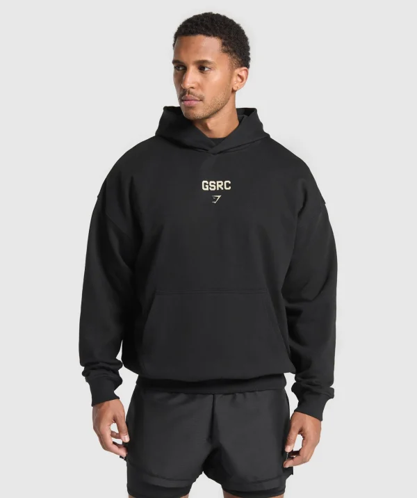 Gymshark Hoodies & Sweatshirts*Running Graphic Hoodie Black