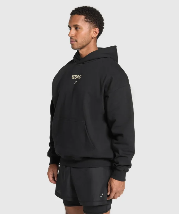 Gymshark Hoodies & Sweatshirts*Running Graphic Hoodie Black