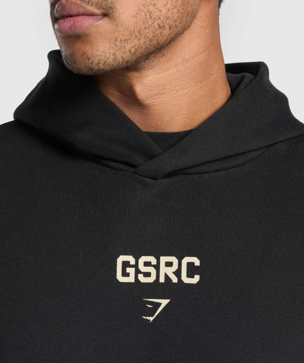 Gymshark Hoodies & Sweatshirts*Running Graphic Hoodie Black