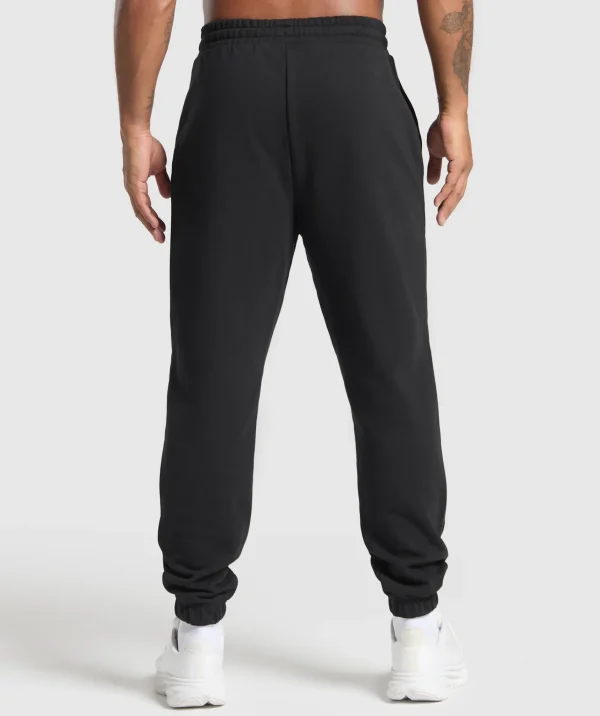 Gymshark Joggers & Sweatpants*Running Graphic Joggers Black