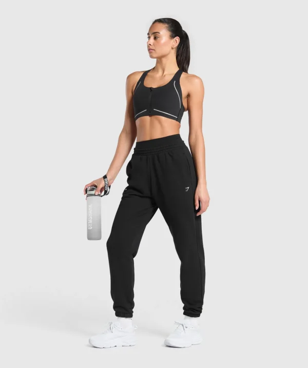 Gymshark Joggers & Sweatpants*Running Graphic Joggers Black