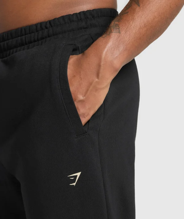 Gymshark Joggers & Sweatpants*Running Graphic Joggers Black