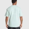 Gymshark T-shirts & Tops*Running Graphic T-Shirt CoolBlue