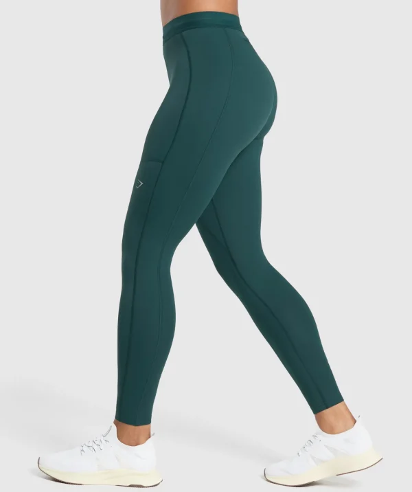 Gymshark Leggings | Leggings With Pockets*Running Leggings StrongTeal