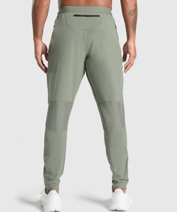 Gymshark Joggers & Sweatpants*Running Performance Joggers UnitGreen