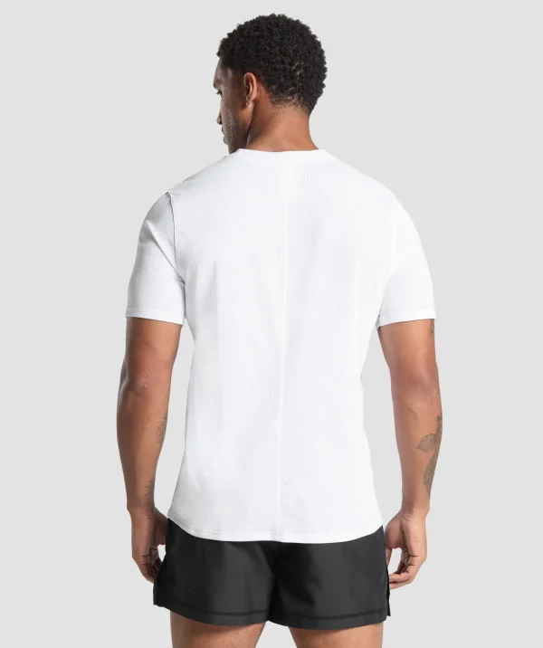 Gymshark T-shirts & Tops*Running T Shirt White