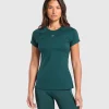 Gymshark T-shirts & Tops*Running Top StrongTeal