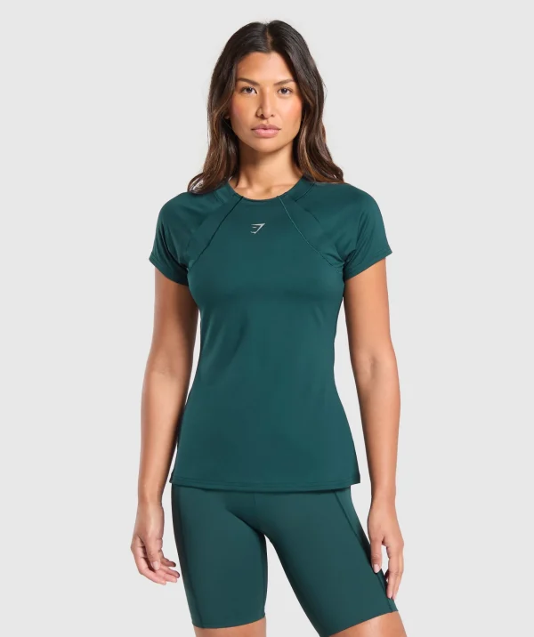 Gymshark T-shirts & Tops*Running Top StrongTeal