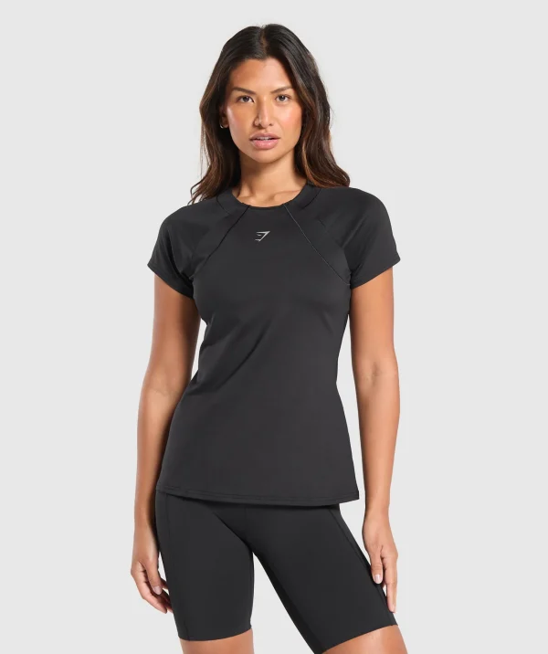 Gymshark T-shirts & Tops*Running Top Black