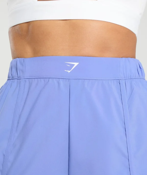 Gymshark Shorts*Scallop Hem Shaped Shorts LiftBlue