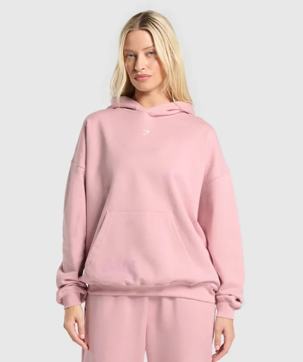 Gymshark Hoodies & Sweatshirts*Scribble Oversized Hoodie LightPink