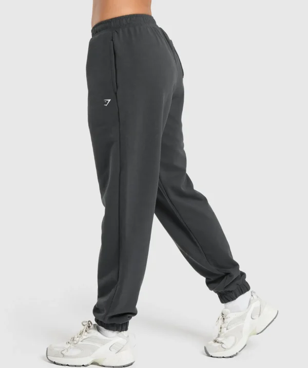 Gymshark Joggers & Sweatpants*Scribble Oversized Joggers AsphaltGrey