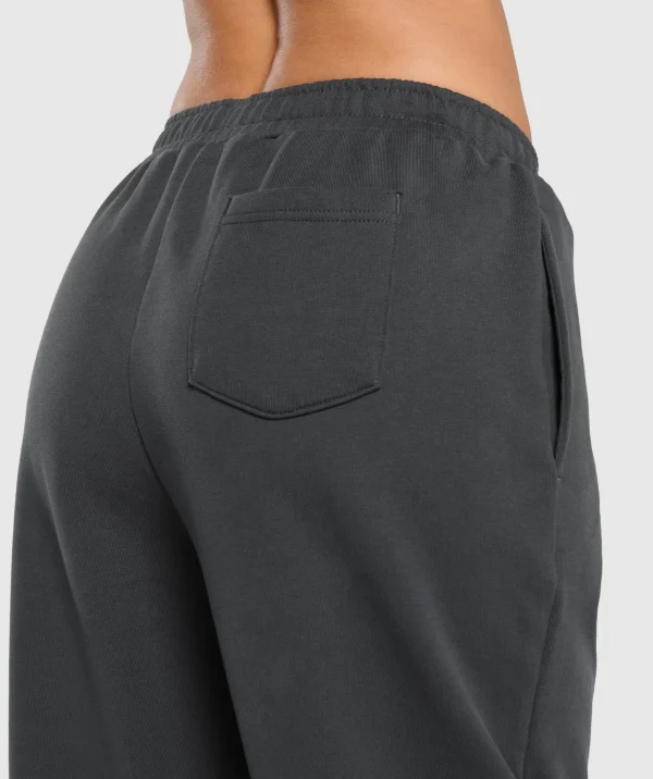 Gymshark Joggers & Sweatpants*Scribble Oversized Joggers AsphaltGrey