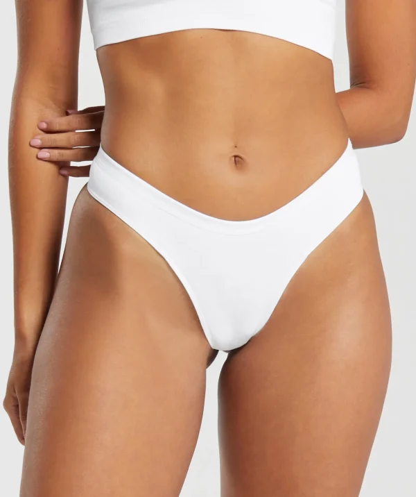 Gymshark Underwear & Basics | Women's Underwear*Seamless Dipped Front Thong White