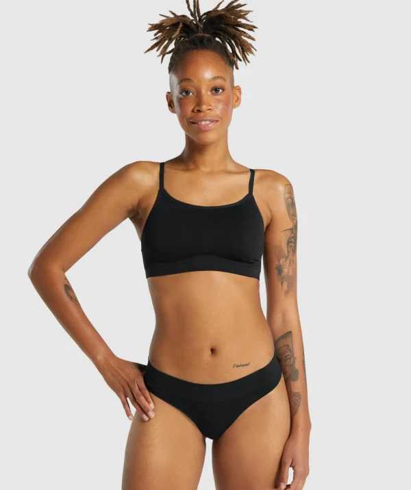 Gymshark Underwear & Basics | Women's Underwear*Seamless Scoop Neck Bralette- Black