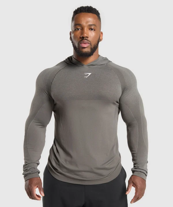 Gymshark Hoodies & Sweatshirts*Shadow Seamless Hoodie MeteorGrey