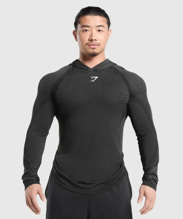 Gymshark Hoodies & Sweatshirts*Shadow Seamless Hoodie Black