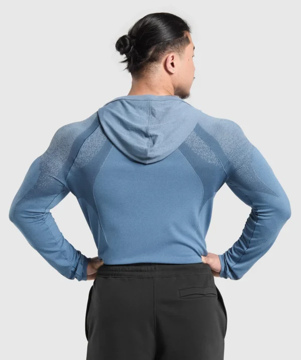 Gymshark Hoodies & Sweatshirts*Shadow Seamless Hoodie FadedBlue