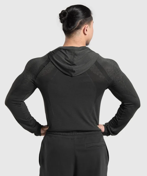 Gymshark Hoodies & Sweatshirts*Shadow Seamless Hoodie Black