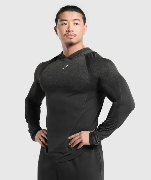 Gymshark Hoodies & Sweatshirts*Shadow Seamless Hoodie Black