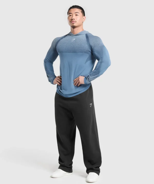 Gymshark Hoodies & Sweatshirts*Shadow Seamless Hoodie FadedBlue