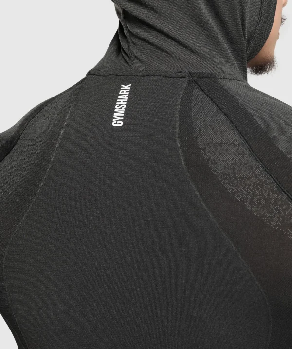 Gymshark Hoodies & Sweatshirts*Shadow Seamless Hoodie Black