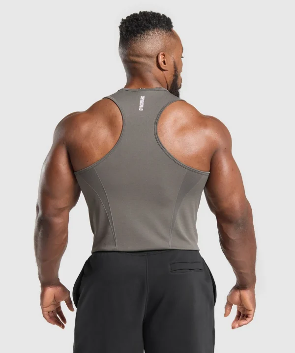 Gymshark Stringers*Shadow Seamless Stringer MeteorGrey